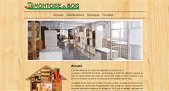 Desktop Screenshot of montoise-bois.com